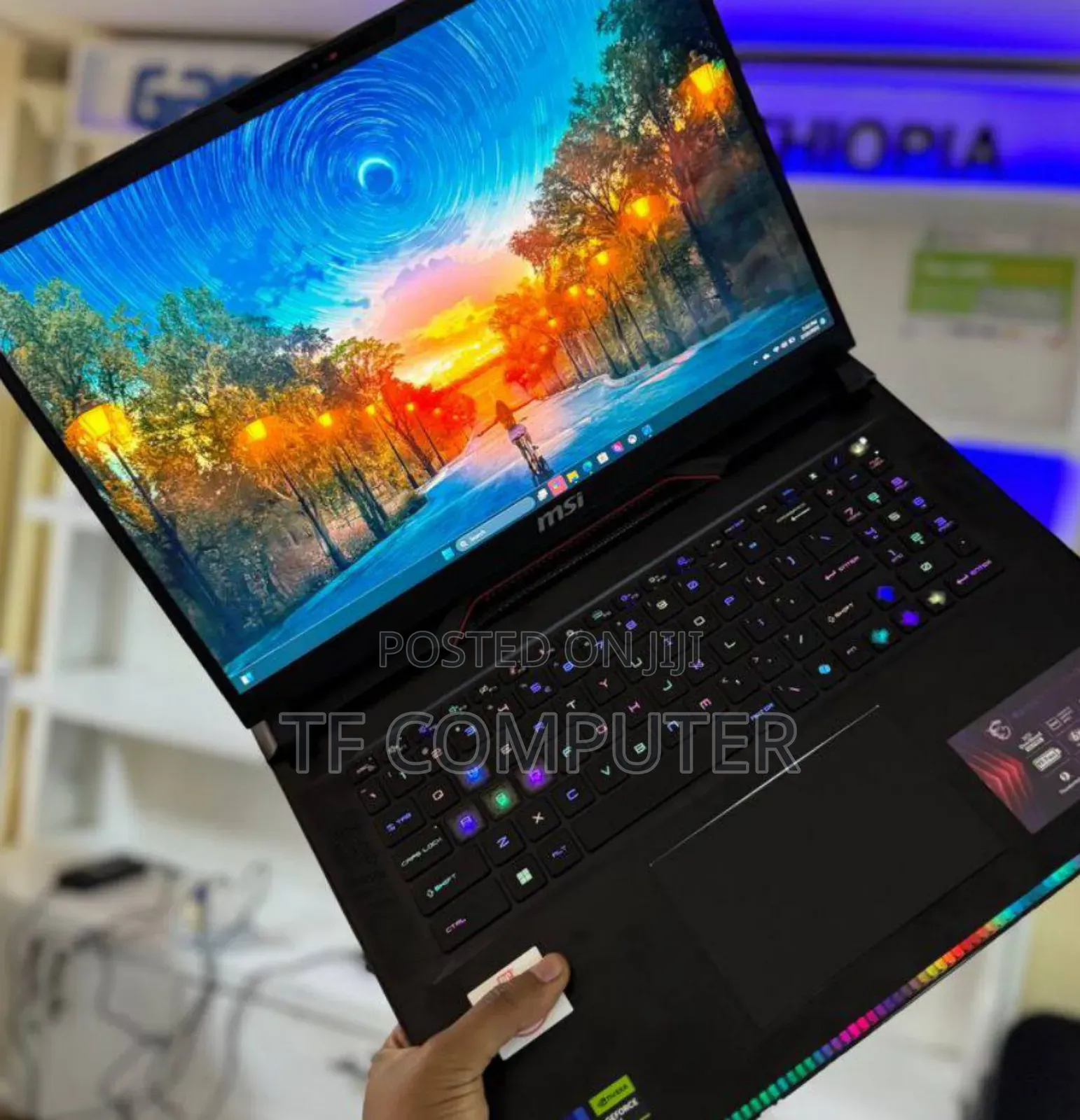 New Laptop MSI Raider GE78 64GB Intel Core I9 SSD 2T