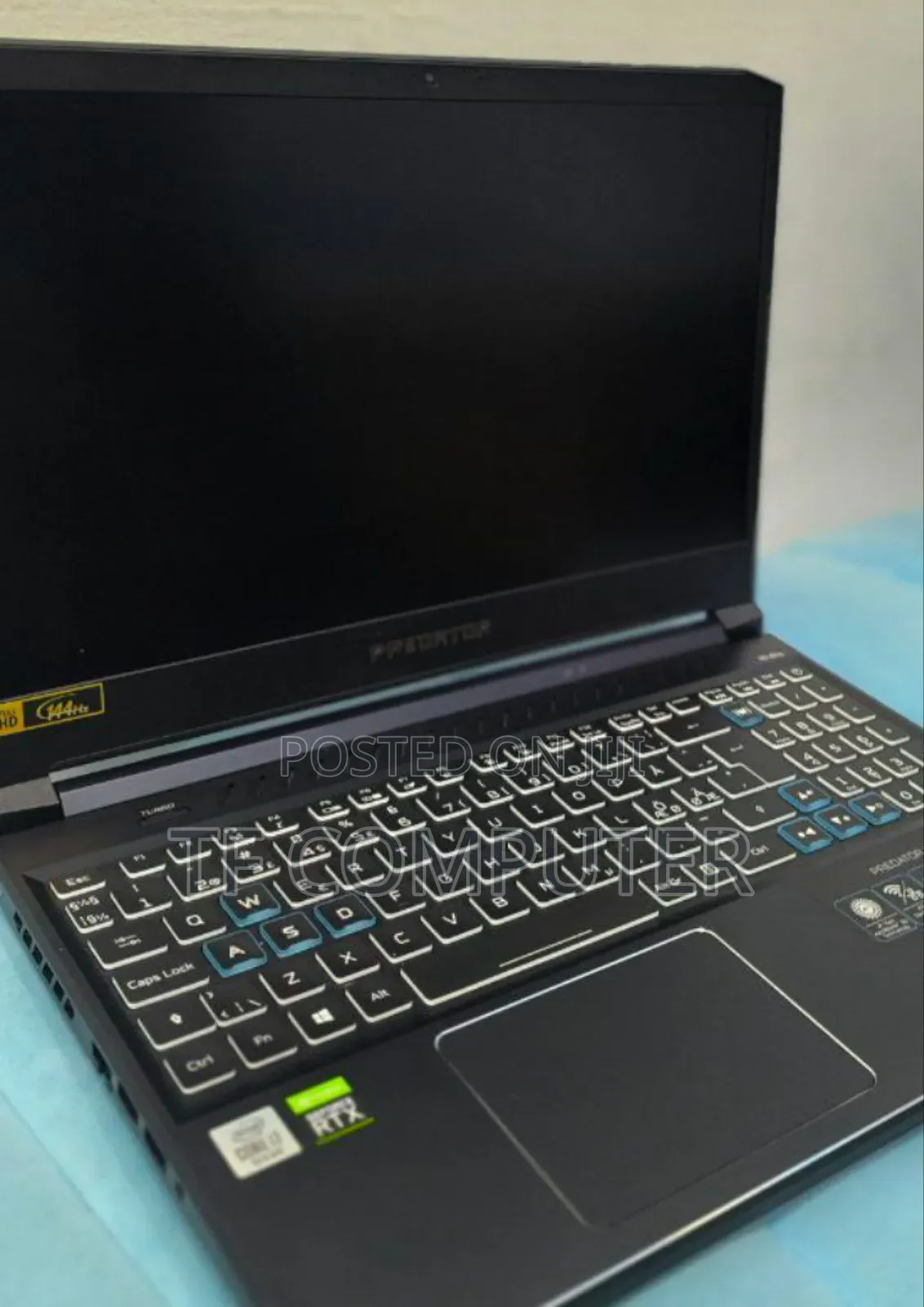 New Laptop Acer Predator Helios 300 16GB Intel Core I7 SSD 1T