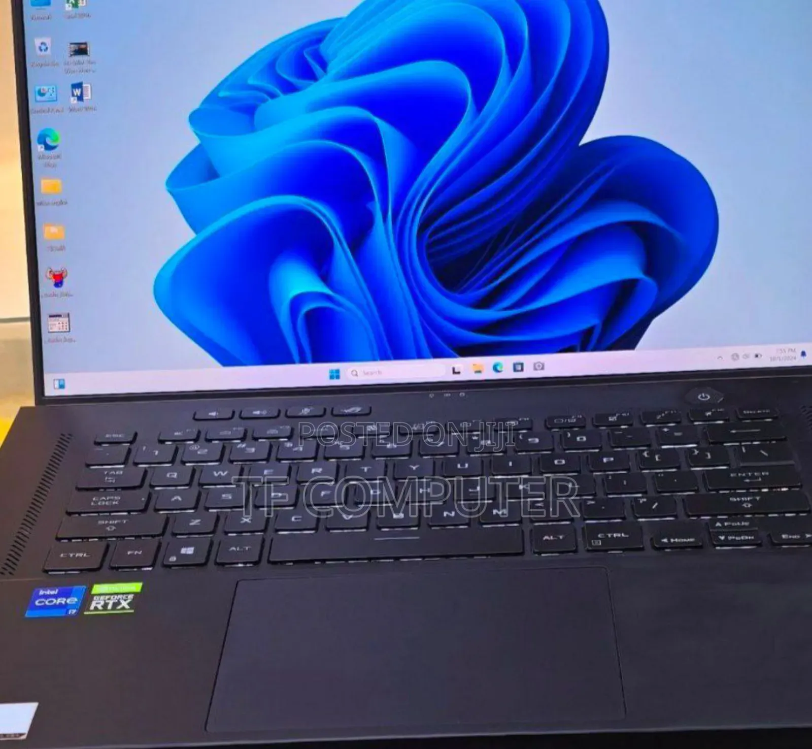 New Laptop Asus ROG Zephyrus M16 GU603HR 16GB Intel Core I7 SSD 512GB