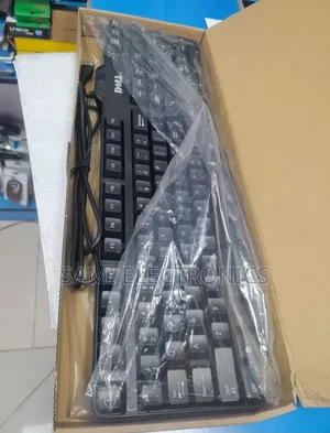 Photo - Dell USB Wired Keyboard Original Keyboard የኮምፒዩተር ኪቦርድ