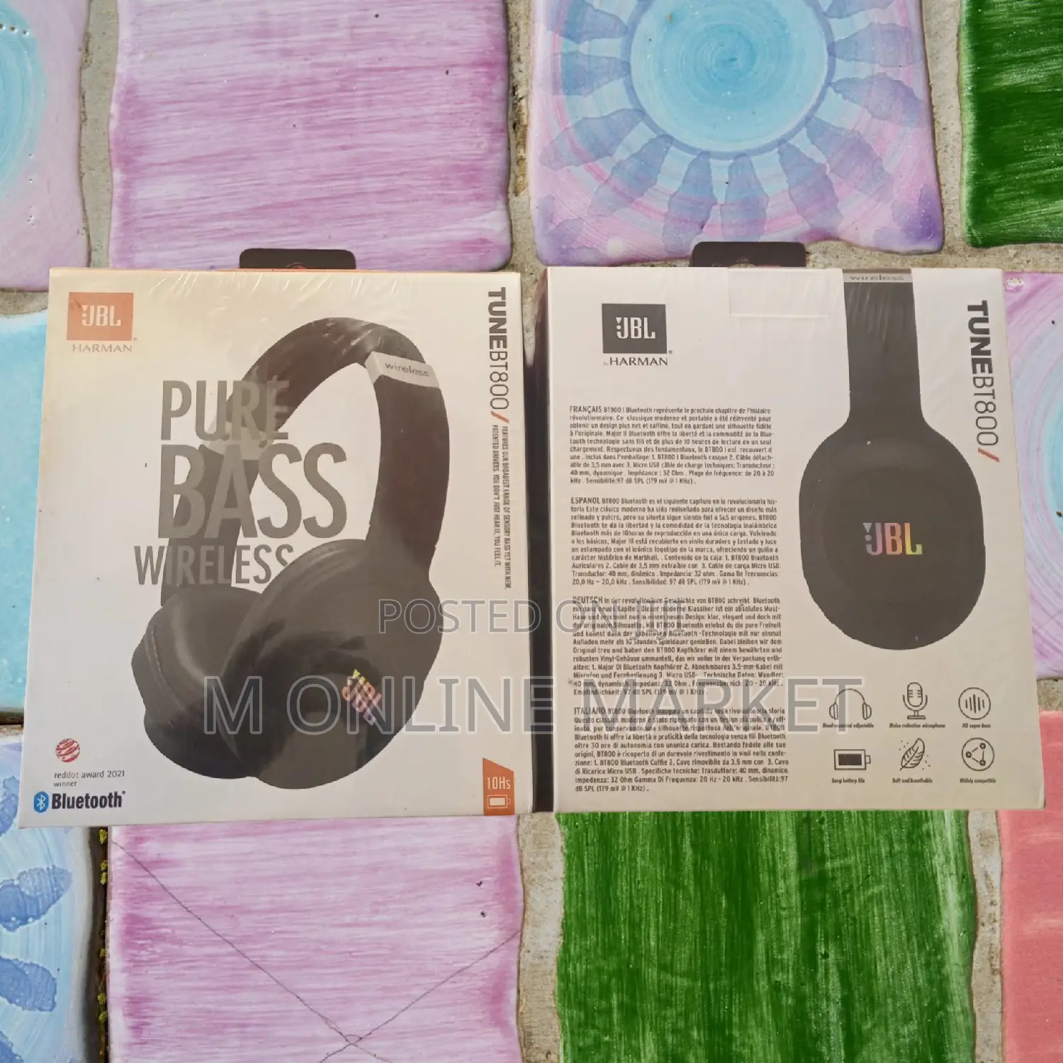 JBL 800BT Create Amazing Enjoy, Seamless Tunes