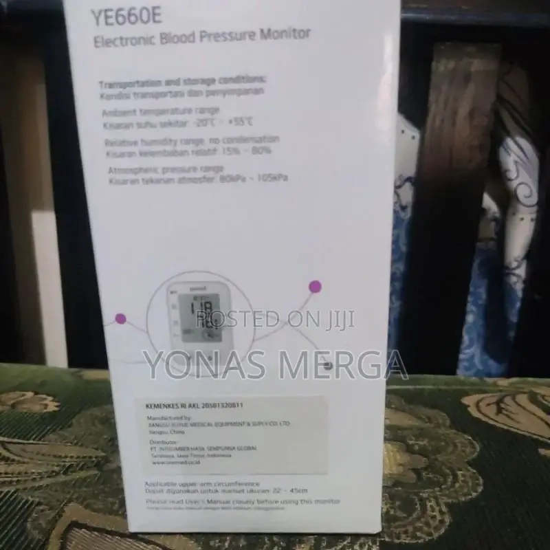 Accurate Bp Monitoring፸画digital BP MONITOR (MODEL-YE68OD)