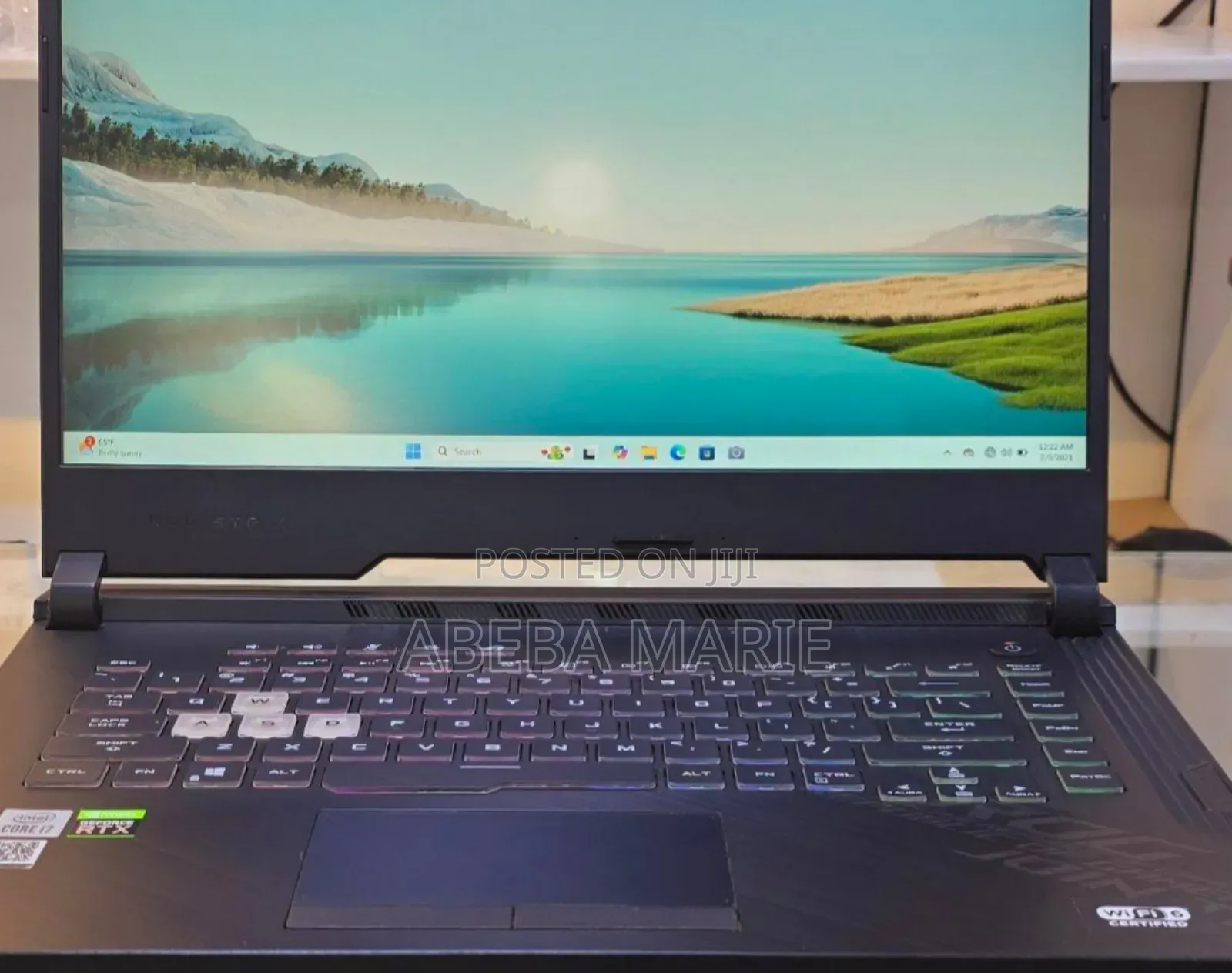 New Laptop Asus ROG Strix G15 16GB Intel Core I7 SSD 512GB