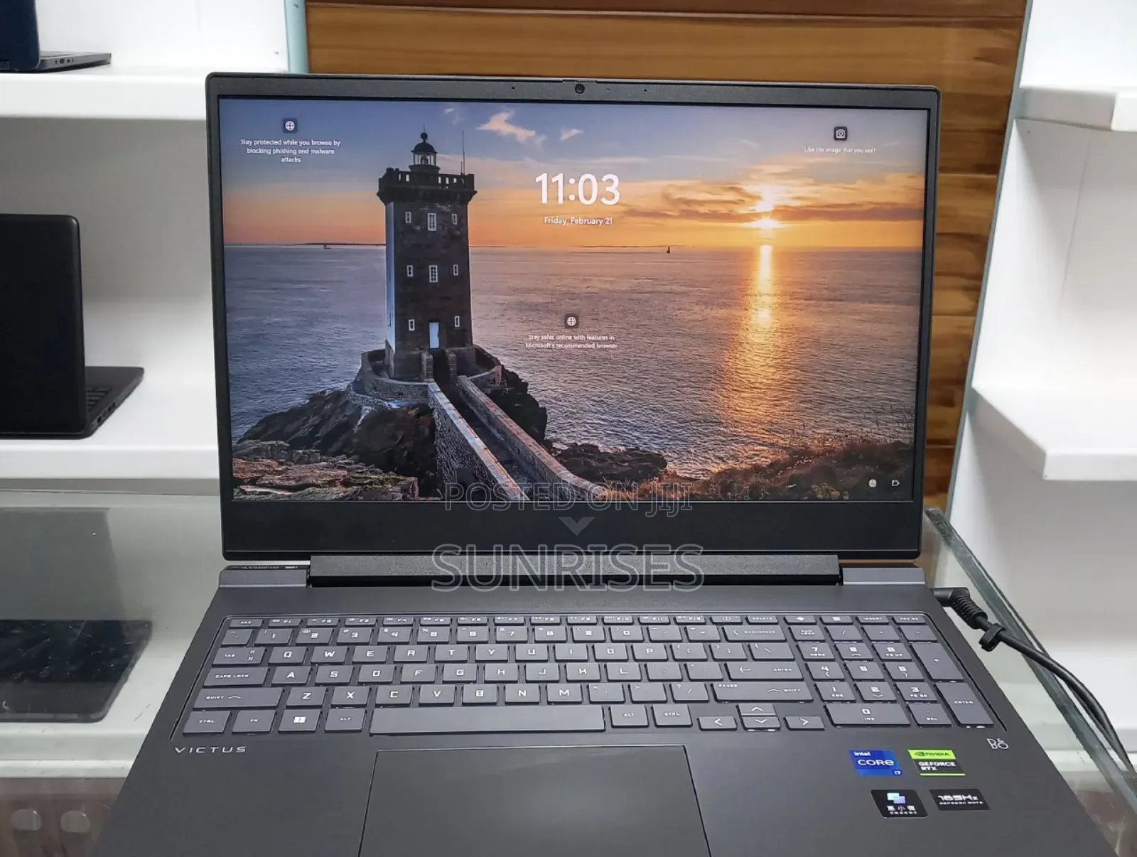 New Laptop HP Victus 16 16GB Intel Core I7 SSD 512GB