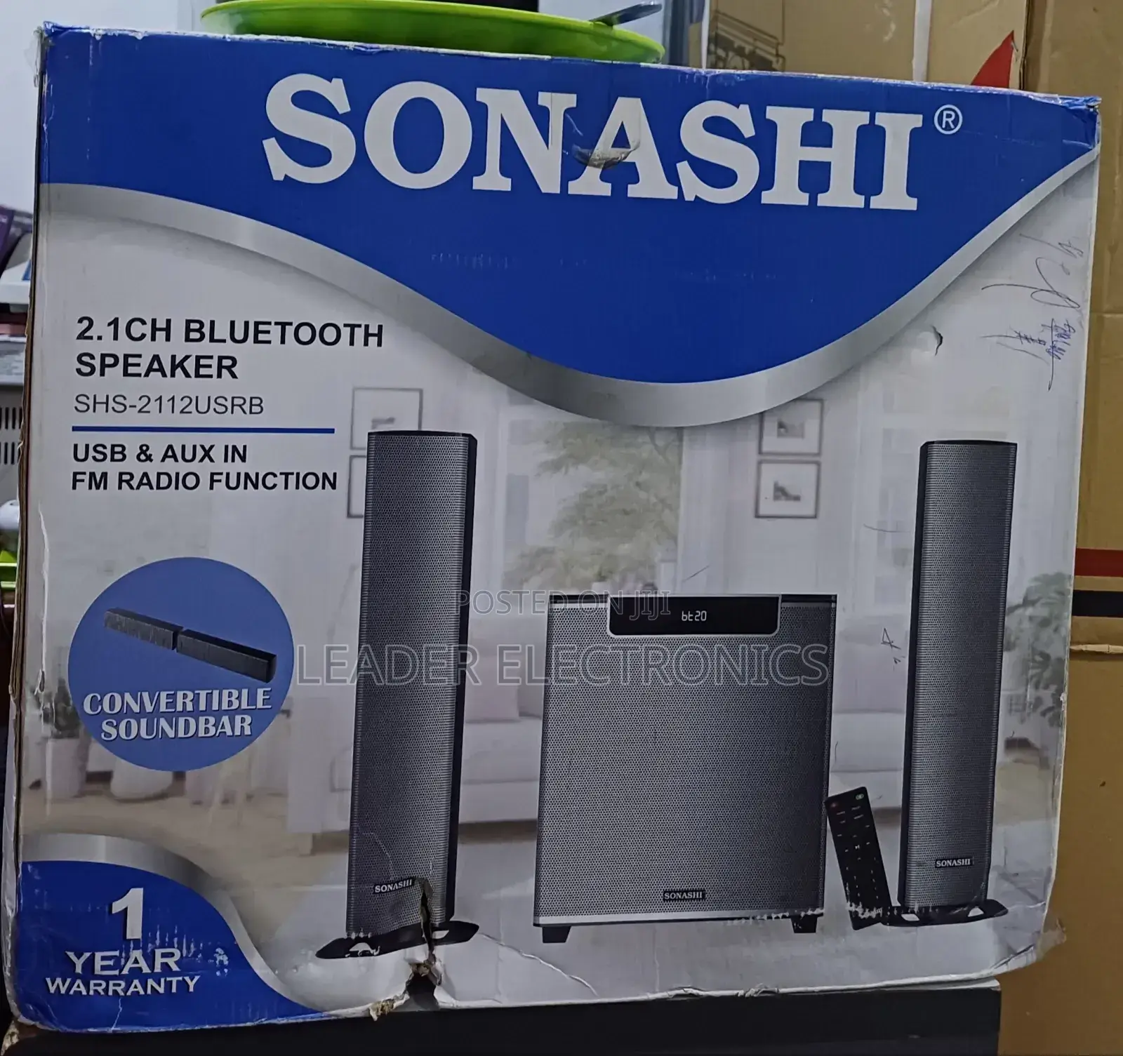 Sonashi Speaker Convertible Sound Bar