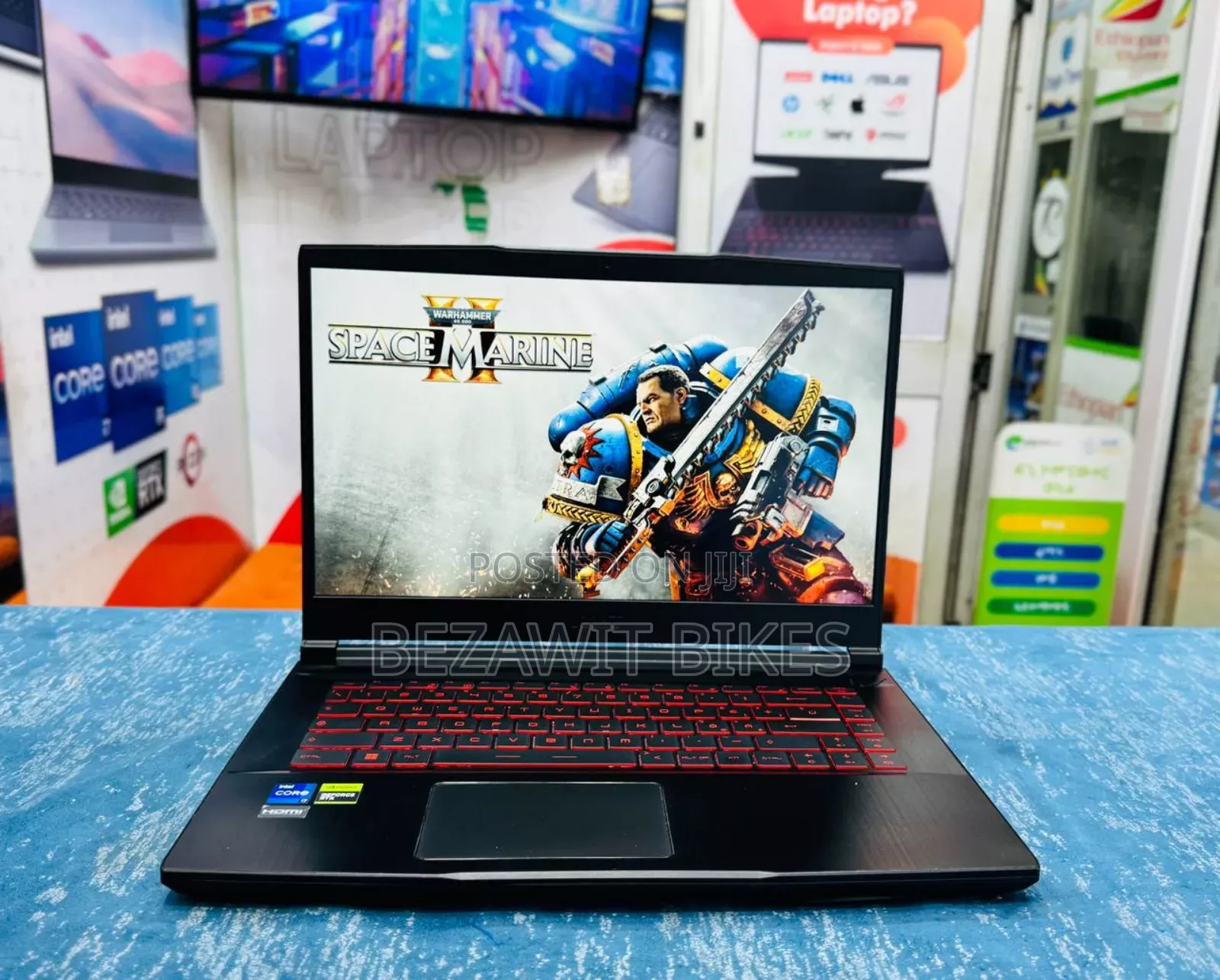 New Laptop MSI 16GB Intel Core I7 SSD 512GB