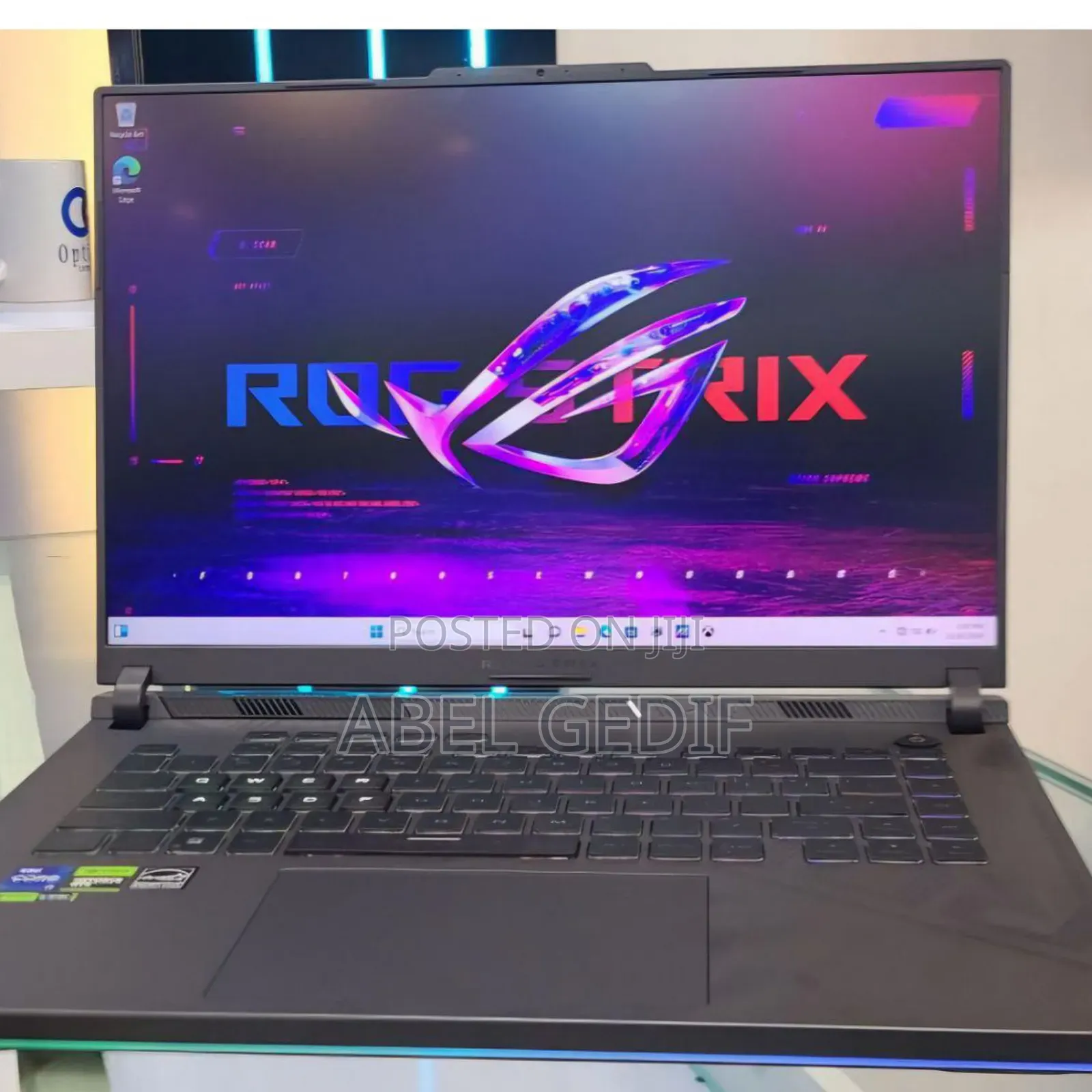 New Laptop Asus ROG Strix G16 G614 16GB Intel Core I7 SSD 1T