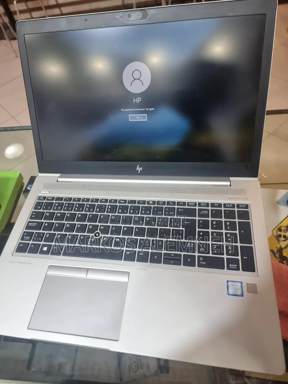New Laptop HP EliteBook 850 16GB Intel Core I7 SSD 512GB