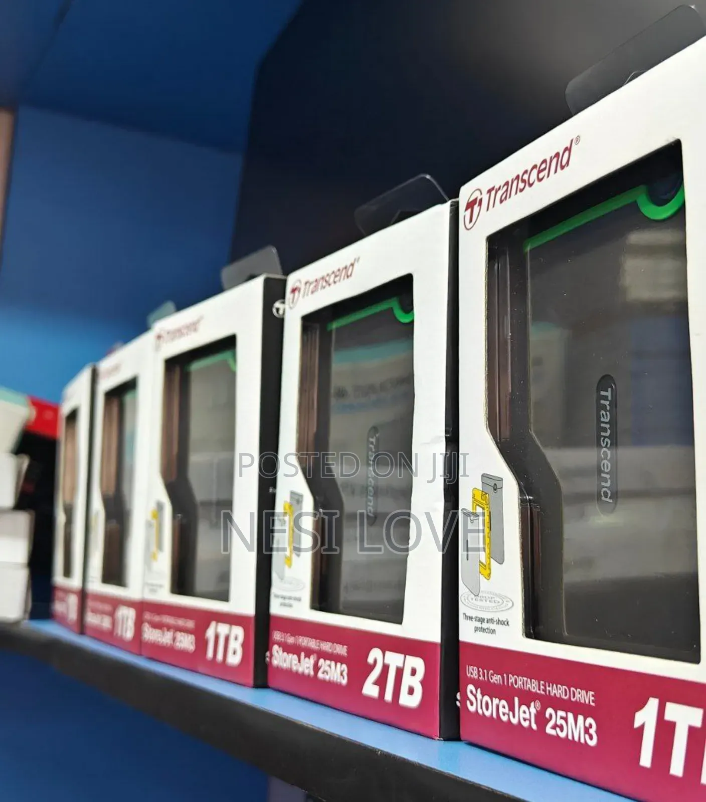 Transcend External Hard Disk Drive