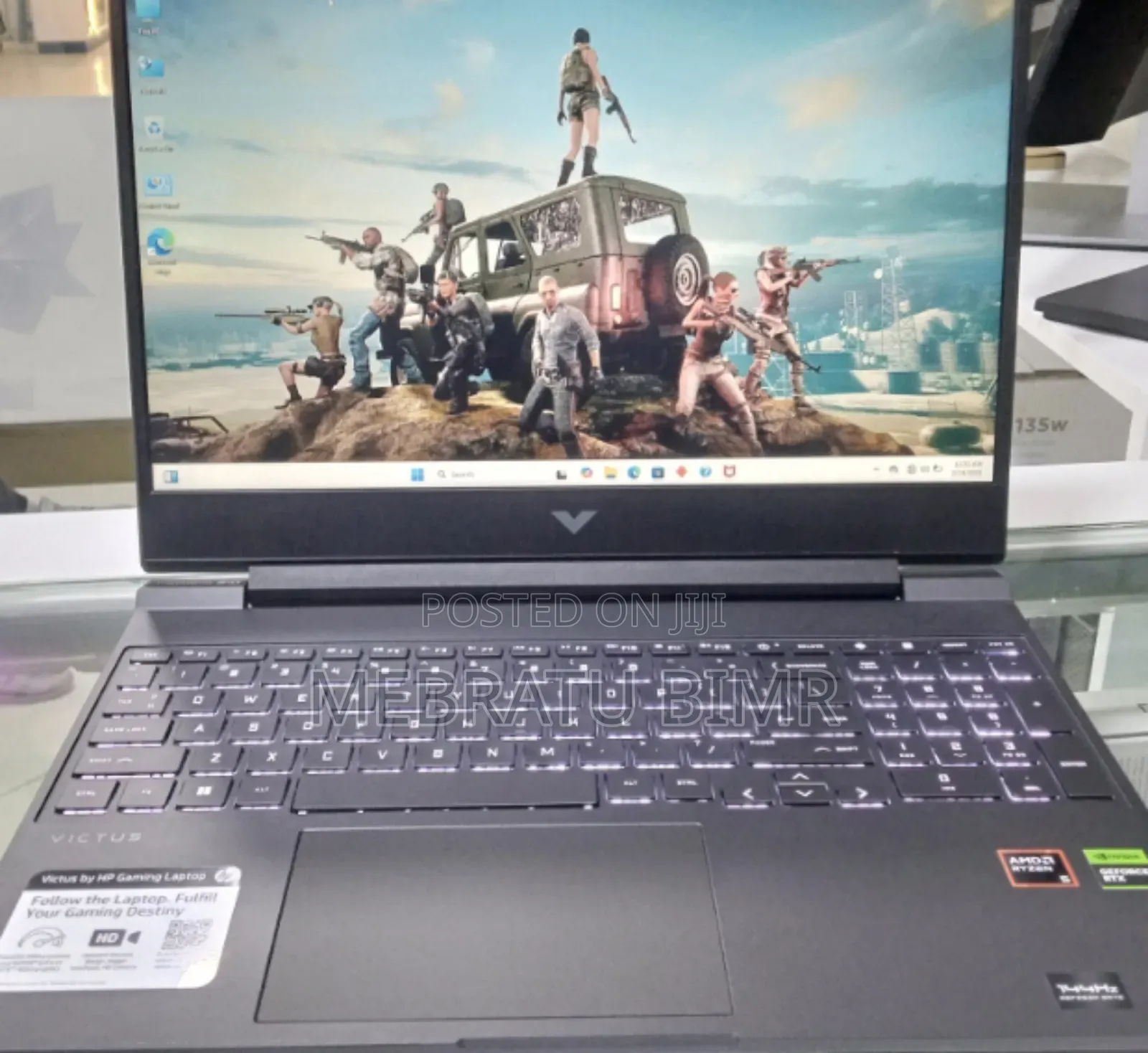 New Laptop HP Victus 15 8GB AMD Ryzen 5 SSD 512GB