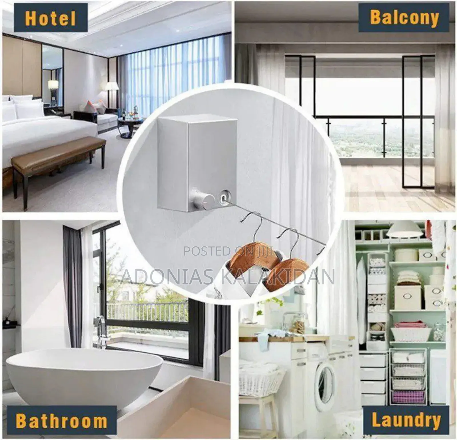 Retractable Clotheline Rope