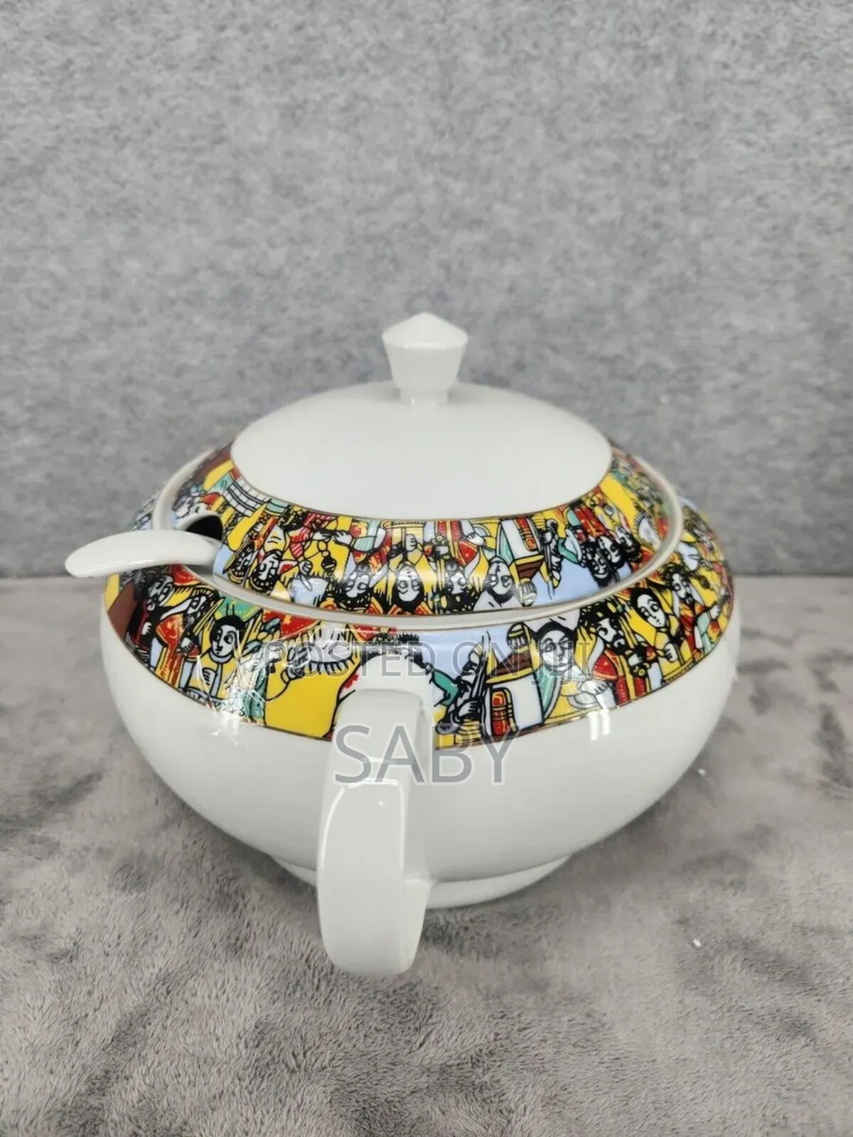 ሳባ ሴራሚክ የወጥ ማቅረቢያ