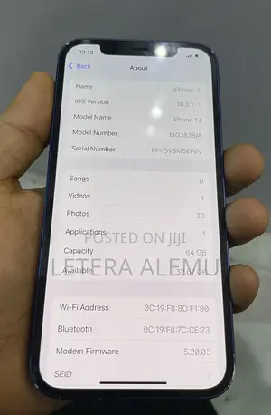 Apple iPhone 12 64 GB Blue