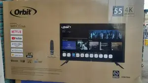 Orbit 55" Smart Android TV | Real Screen Quality