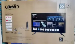 Orbit 55" Smart Android TV | Real Screen Quality