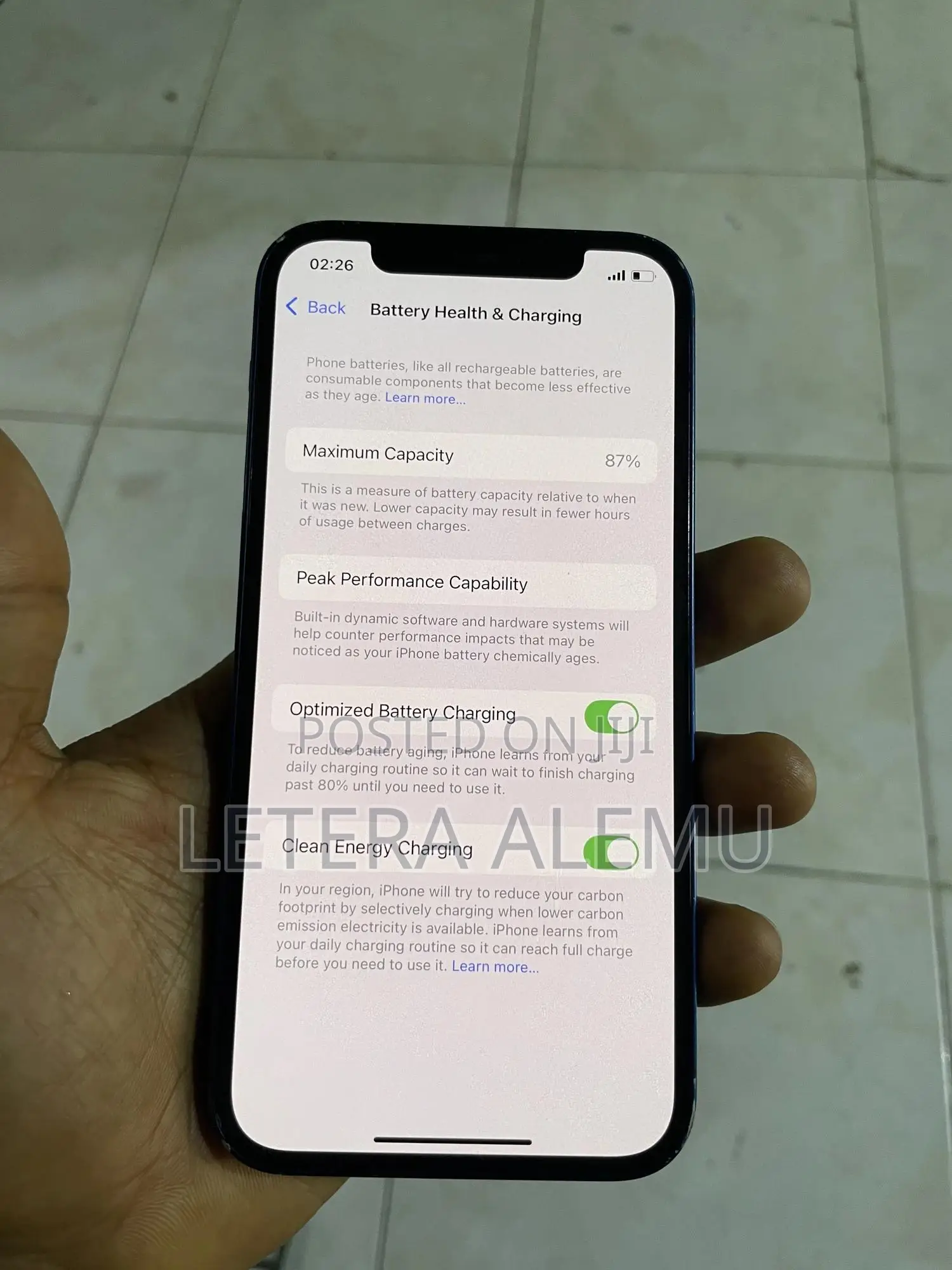 Apple iPhone 12 64 GB Blue