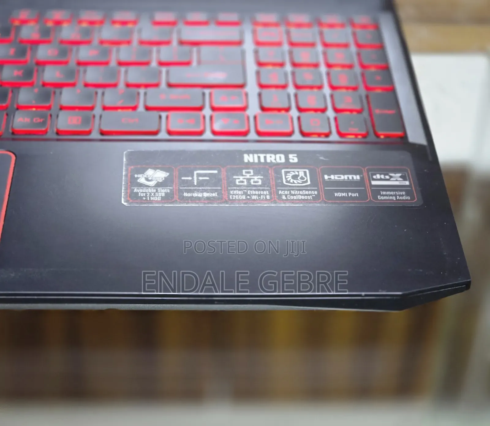 New Laptop Acer Nitro 5 16GB Intel Core I5 HDD+SSD 1T