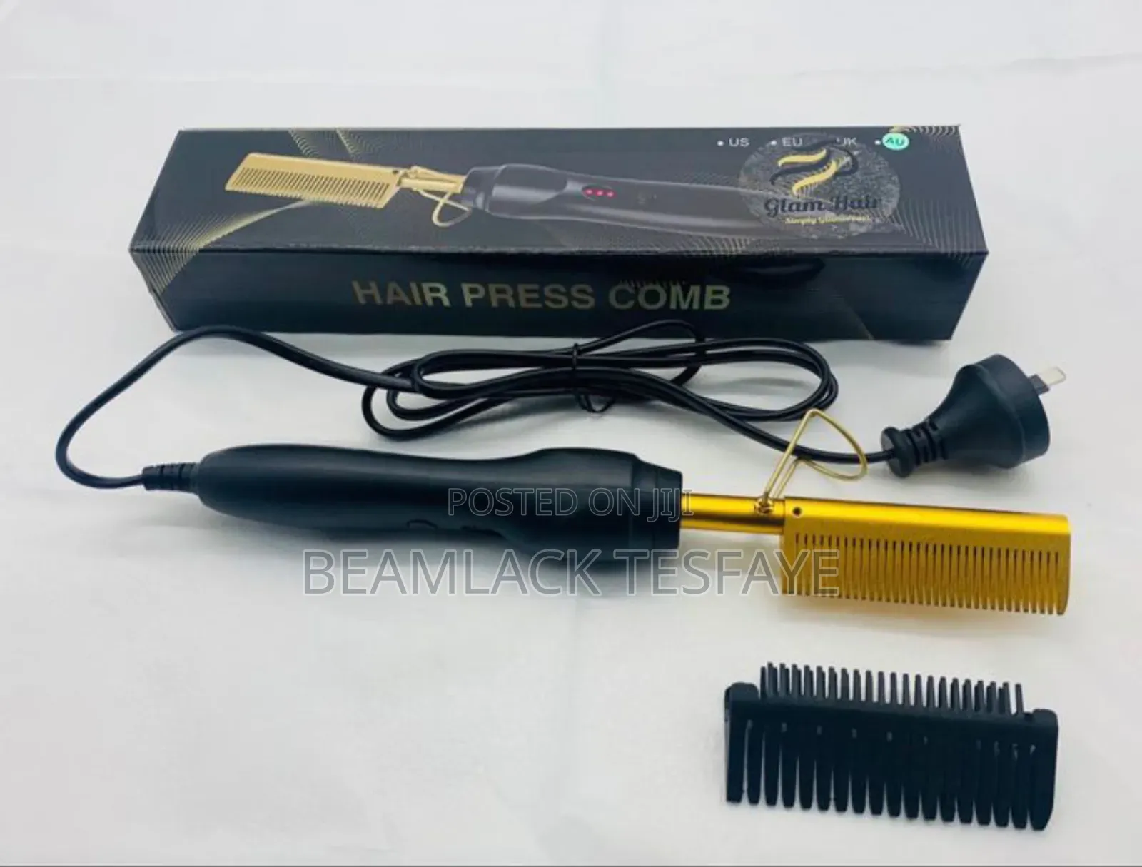 2in1 Hair Hot Comb
