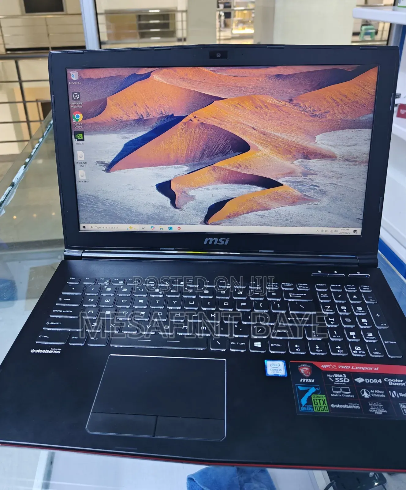 New Laptop MSI Pulse GL66 8GB Intel Core I5 SSD 1.5T