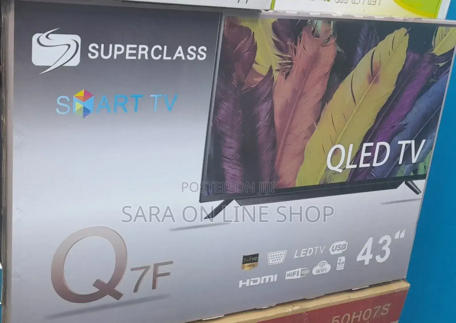 SUPER CLASS 43" QLED Smart TV – Ultra HD | Android 12 |