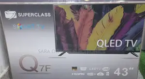 SUPER CLASS 43" QLED Smart TV – Ultra HD | Android 12 |