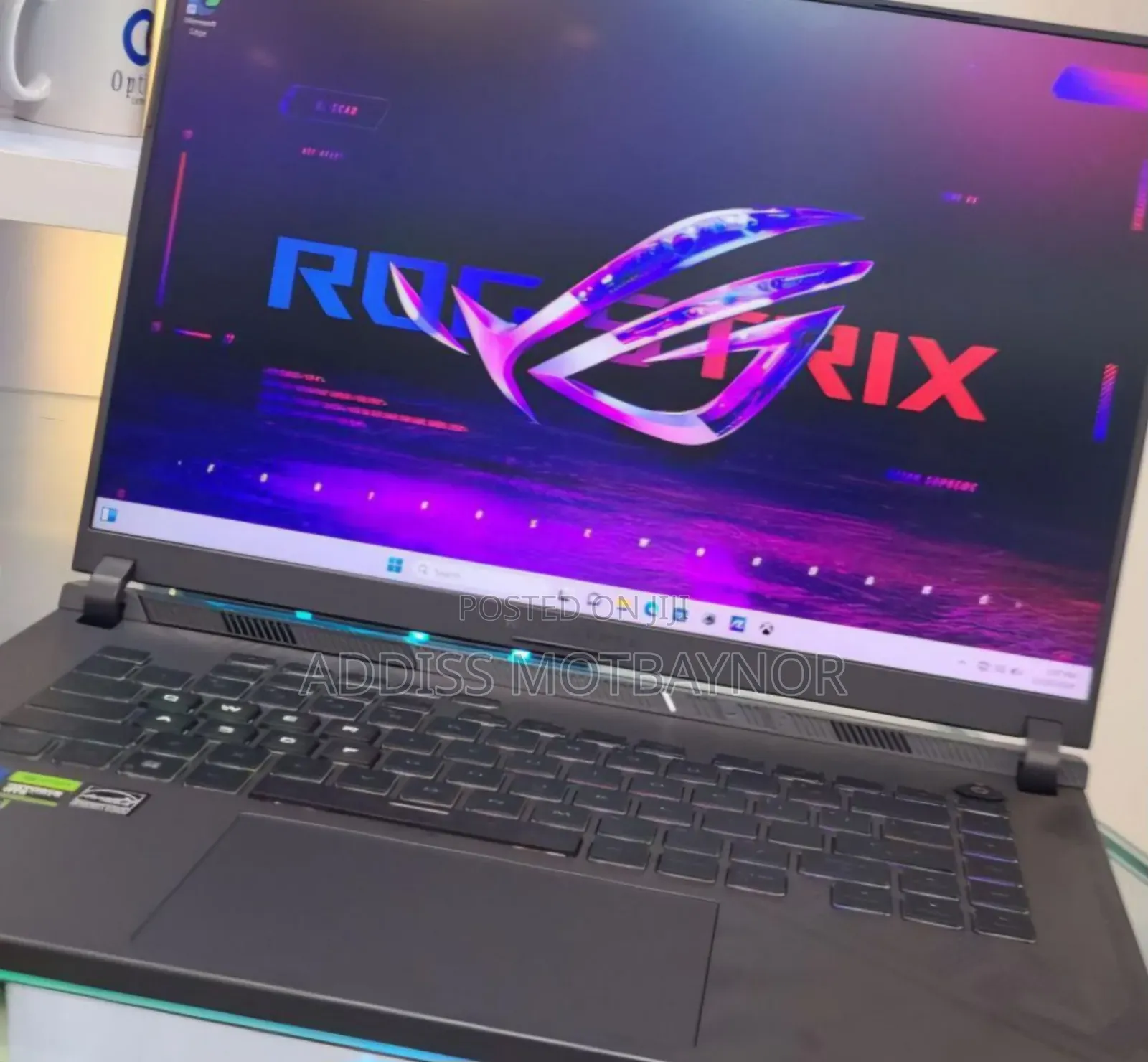 New Laptop Asus ROG Strix G15 16GB Intel Core I7 SSD 1T