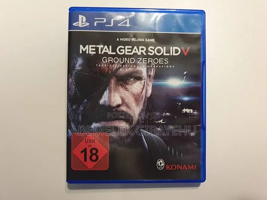 Metal Gear Solid V: Ground Zeroes Ps4 Ps5