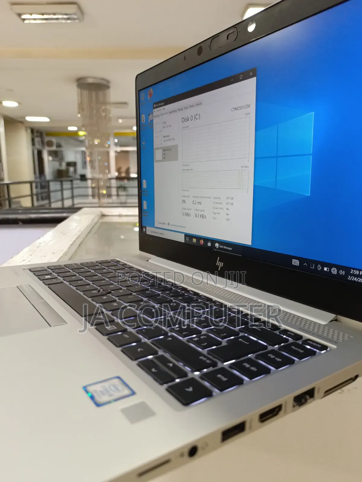 New Laptop HP EliteBook 840 G5 16GB Intel Core I5 SSD 512GB