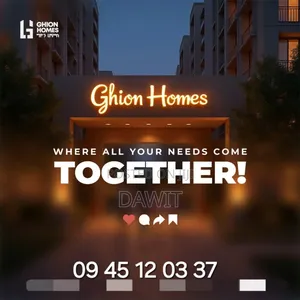 1bdrm Apartment in Ghion Homes, Bole for sale