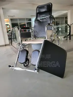 Toilet Wheelchair፸筒ዊልቼር∞Removable Pan for Toileting Needs