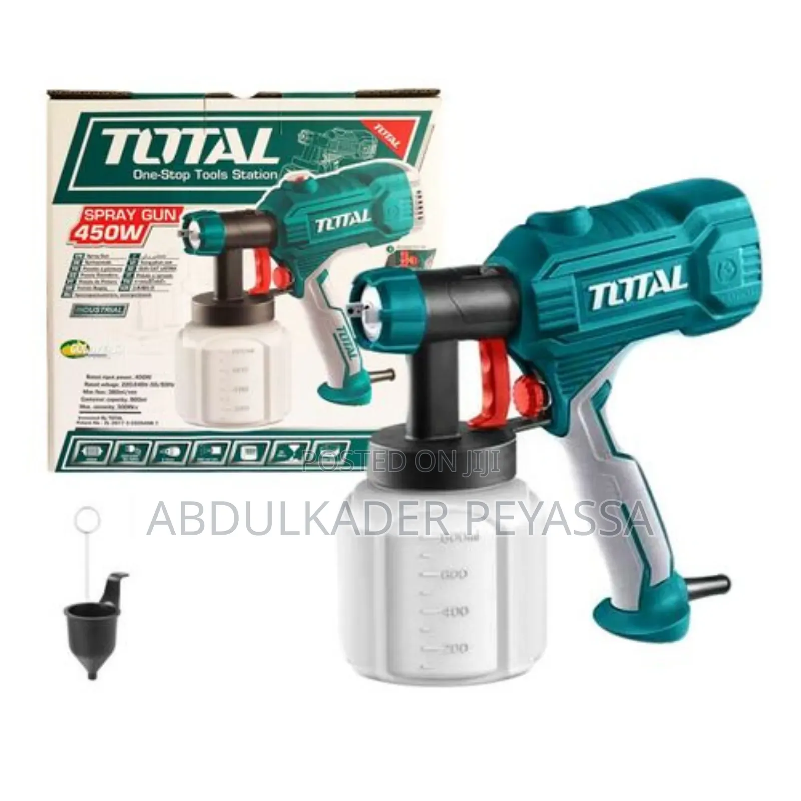 Total Electrical Spray Gun