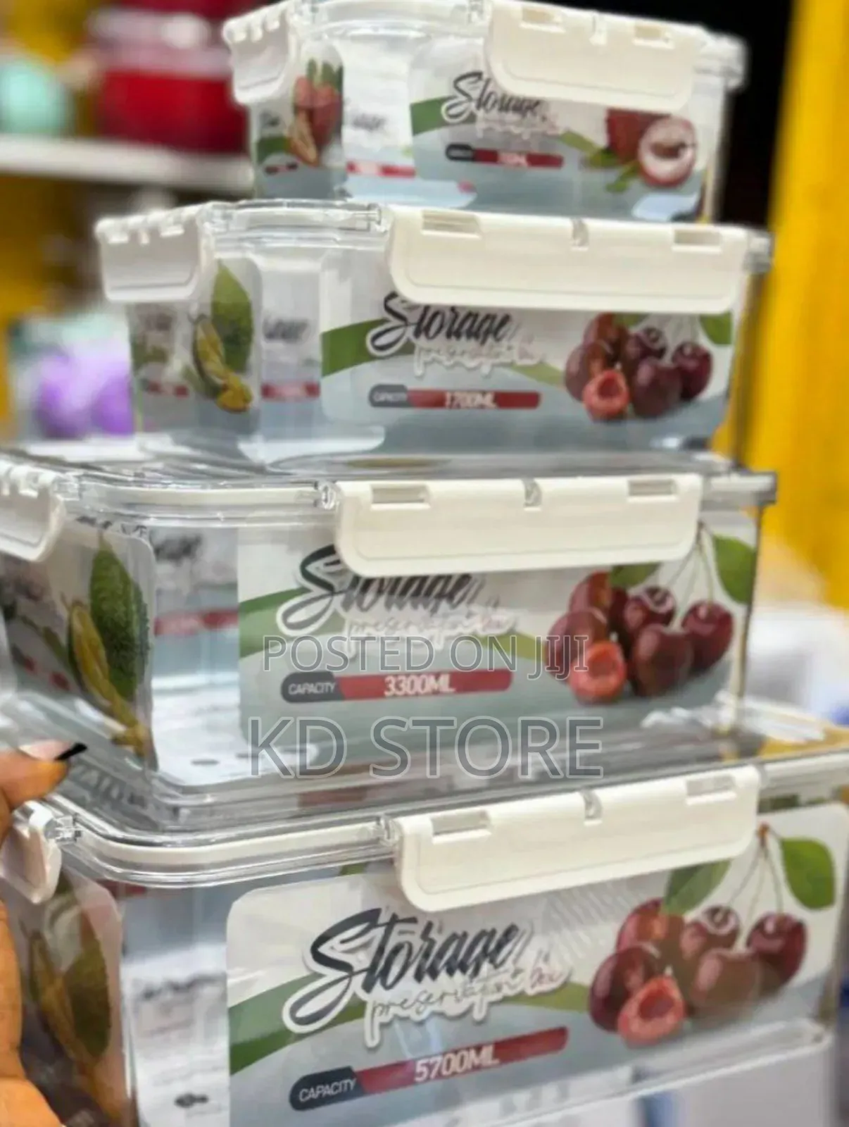 4pcs Storage Box