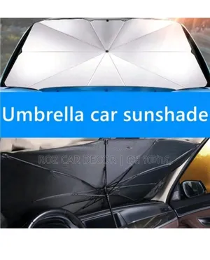 Car Sunshade, Umbrella Car Sunshade Front የመኪና የፀሀይ መከላከያ