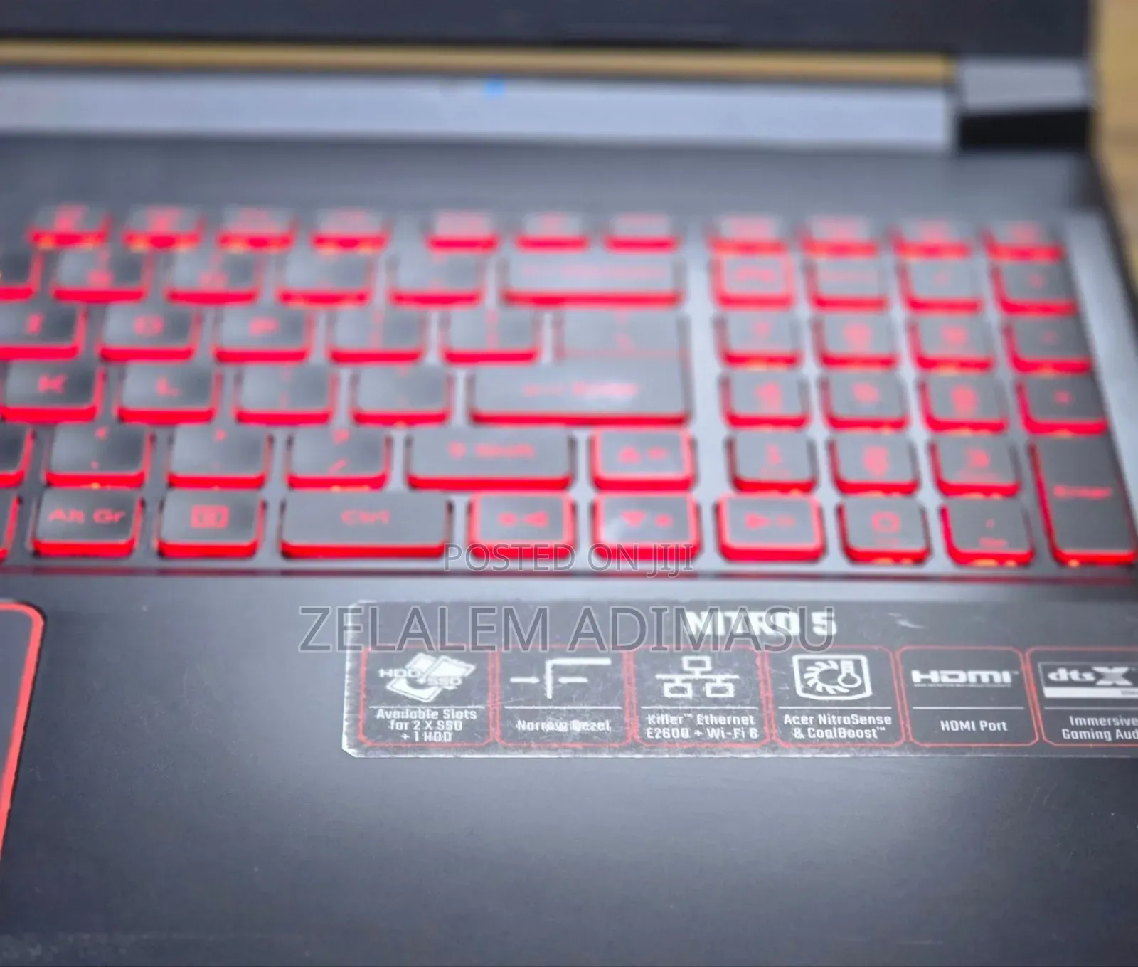 New Laptop Acer Nitro 5 16GB Intel Core I5 HDD+SSD 256GB