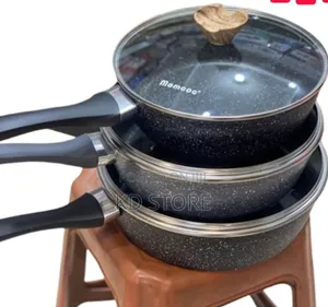 Momcoc Deep Fry Pan With Lid