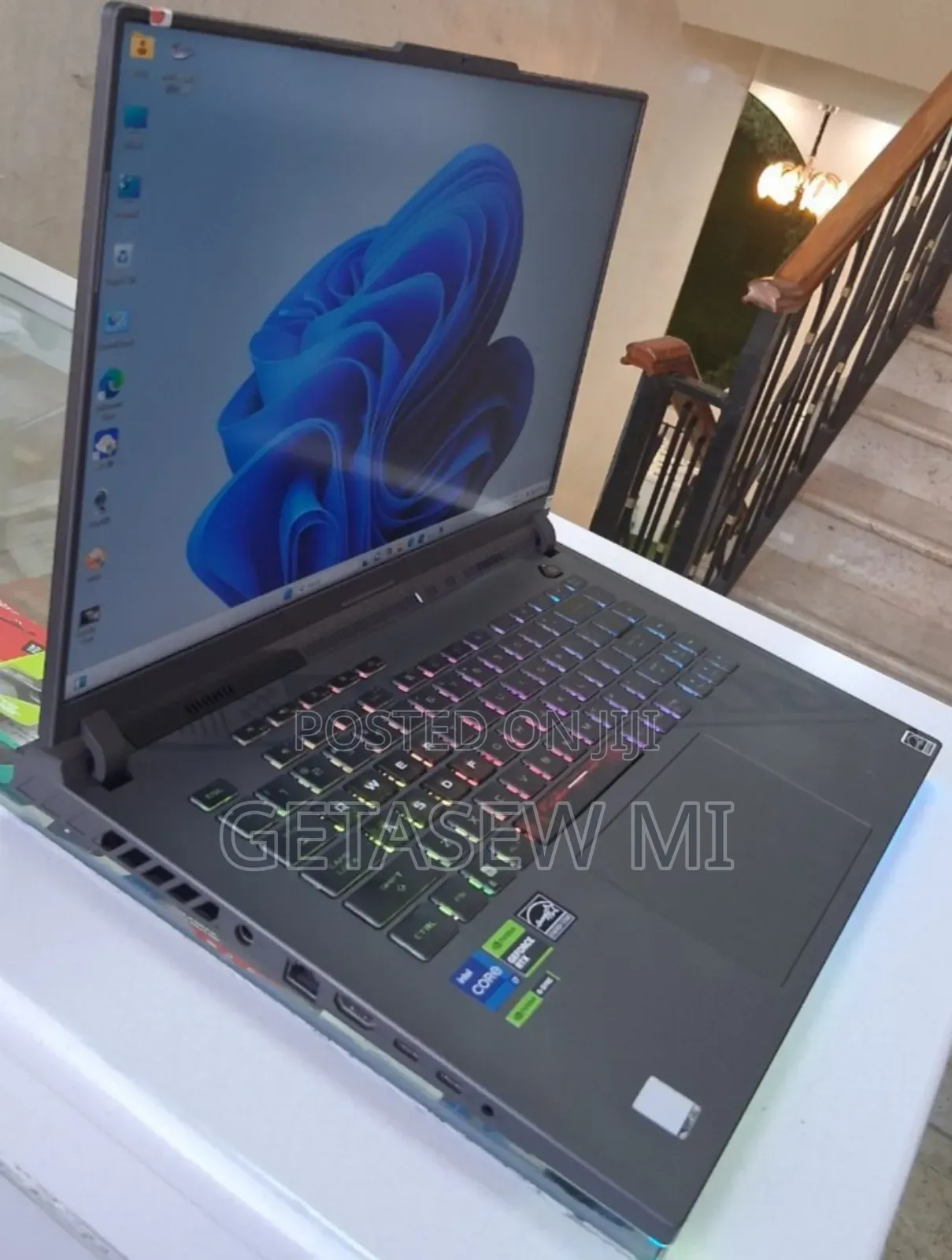 New Laptop Asus ROG Strix G15 16GB Intel Core I7 SSD 1T