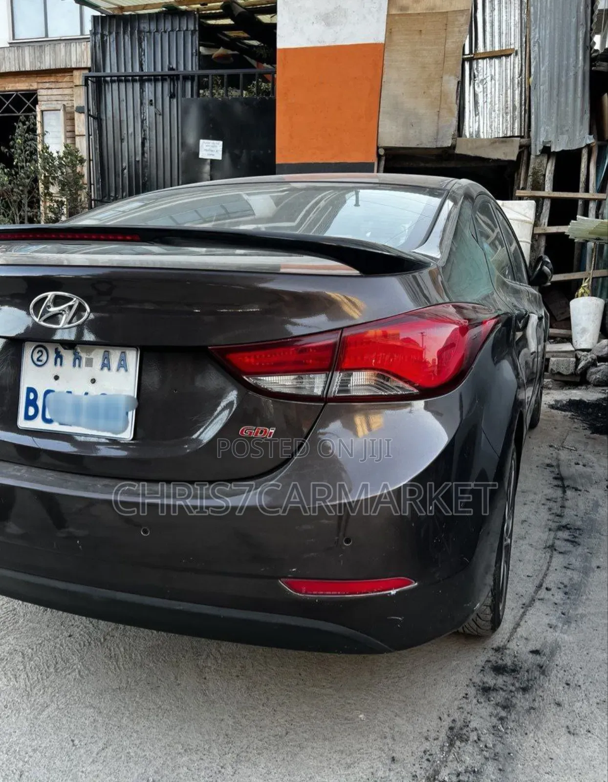 Hyundai Avante 2014 Brown