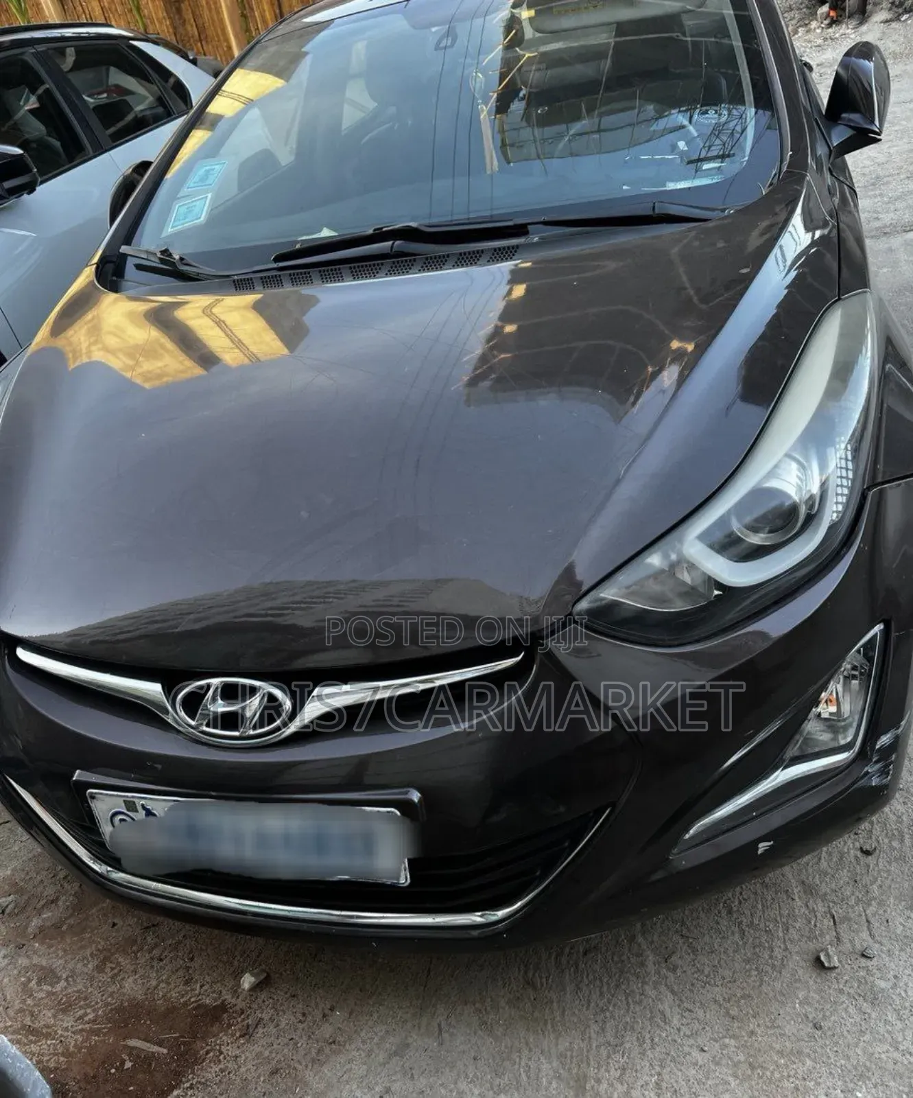 Hyundai Avante 2014 Brown