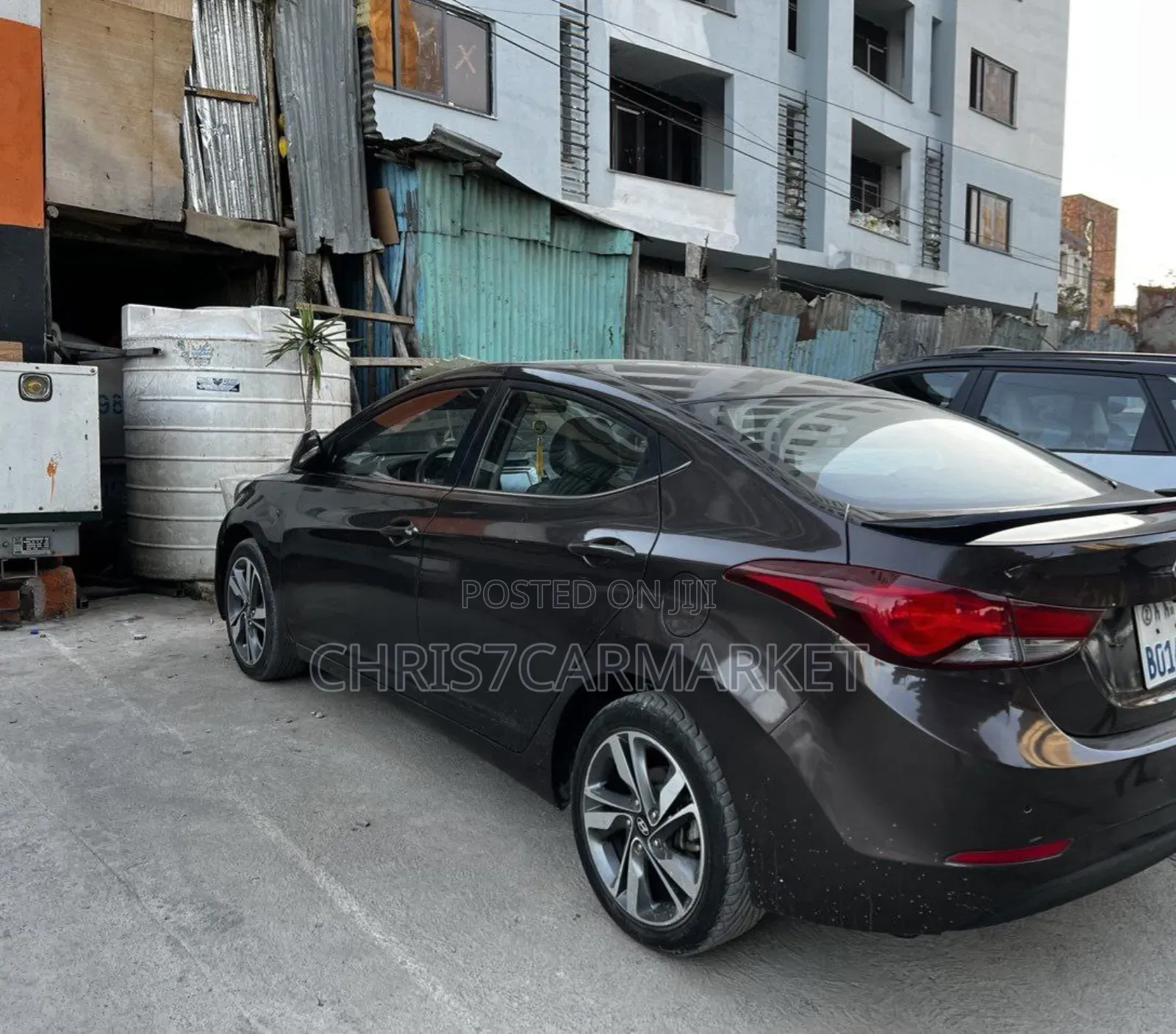 Hyundai Avante 2014 Brown