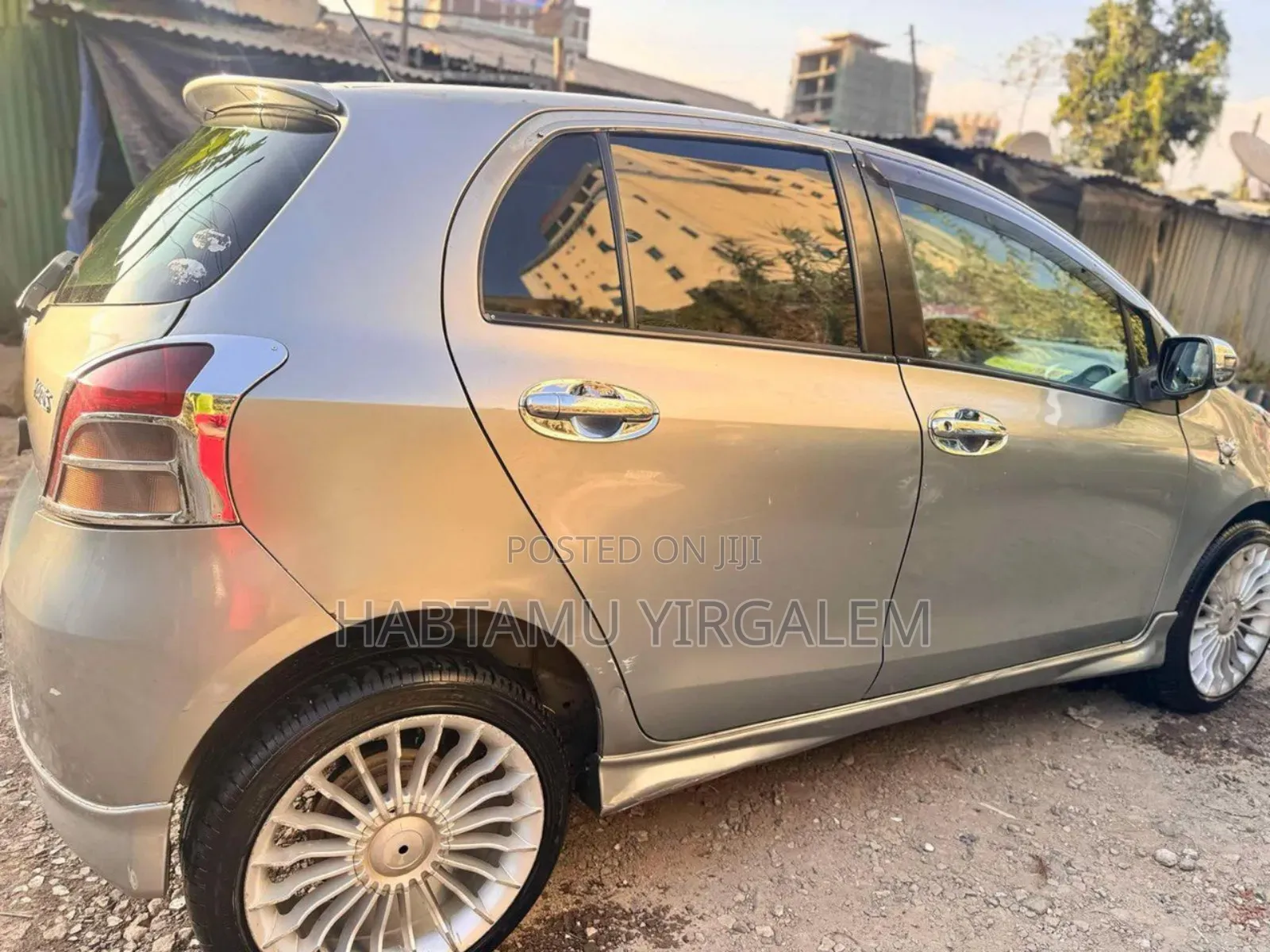 Toyota Yaris 2007 Gray