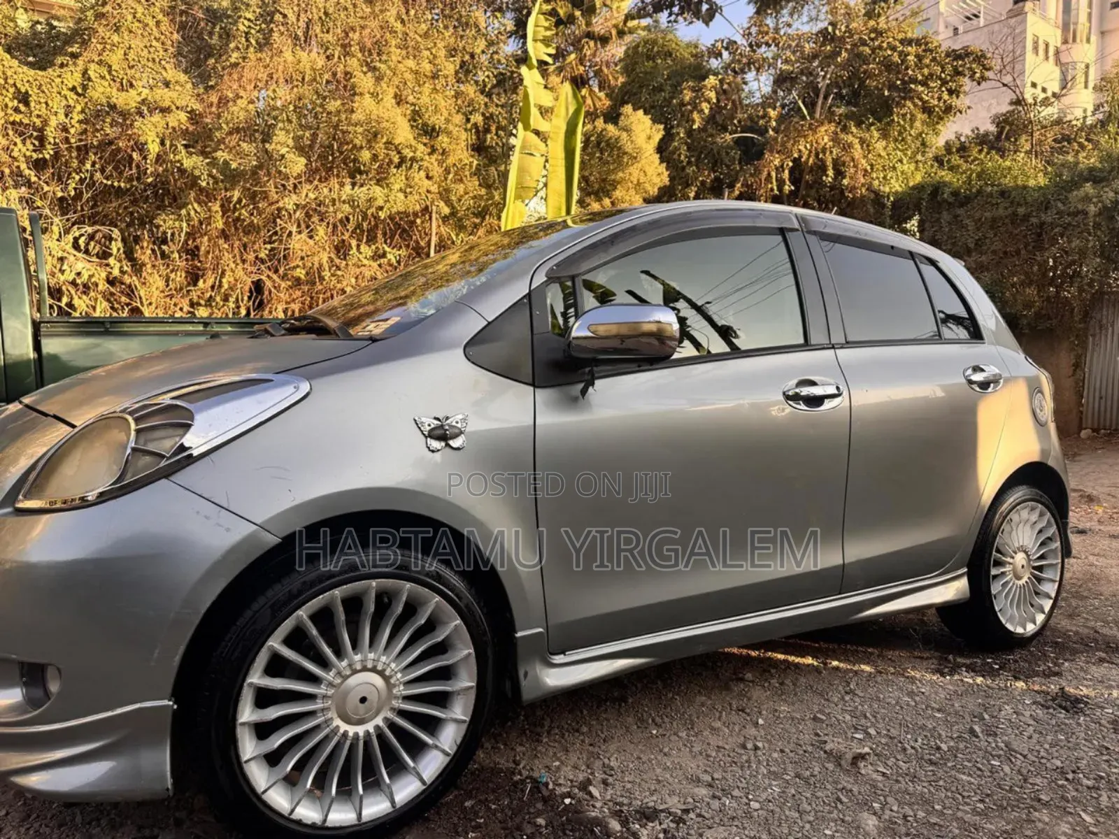 Toyota Yaris 2007 Gray