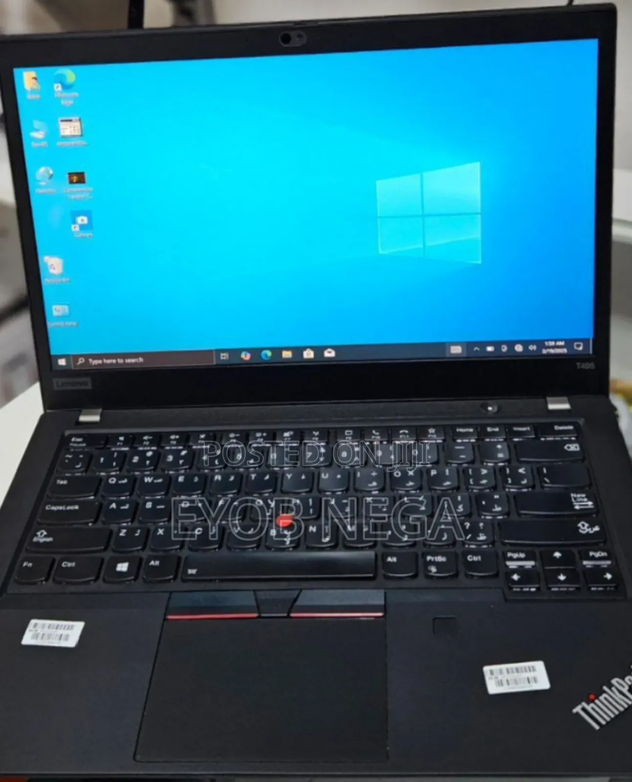 New Laptop Lenovo ThinkPad T495s 16GB AMD Ryzen 5 SSD 512GB