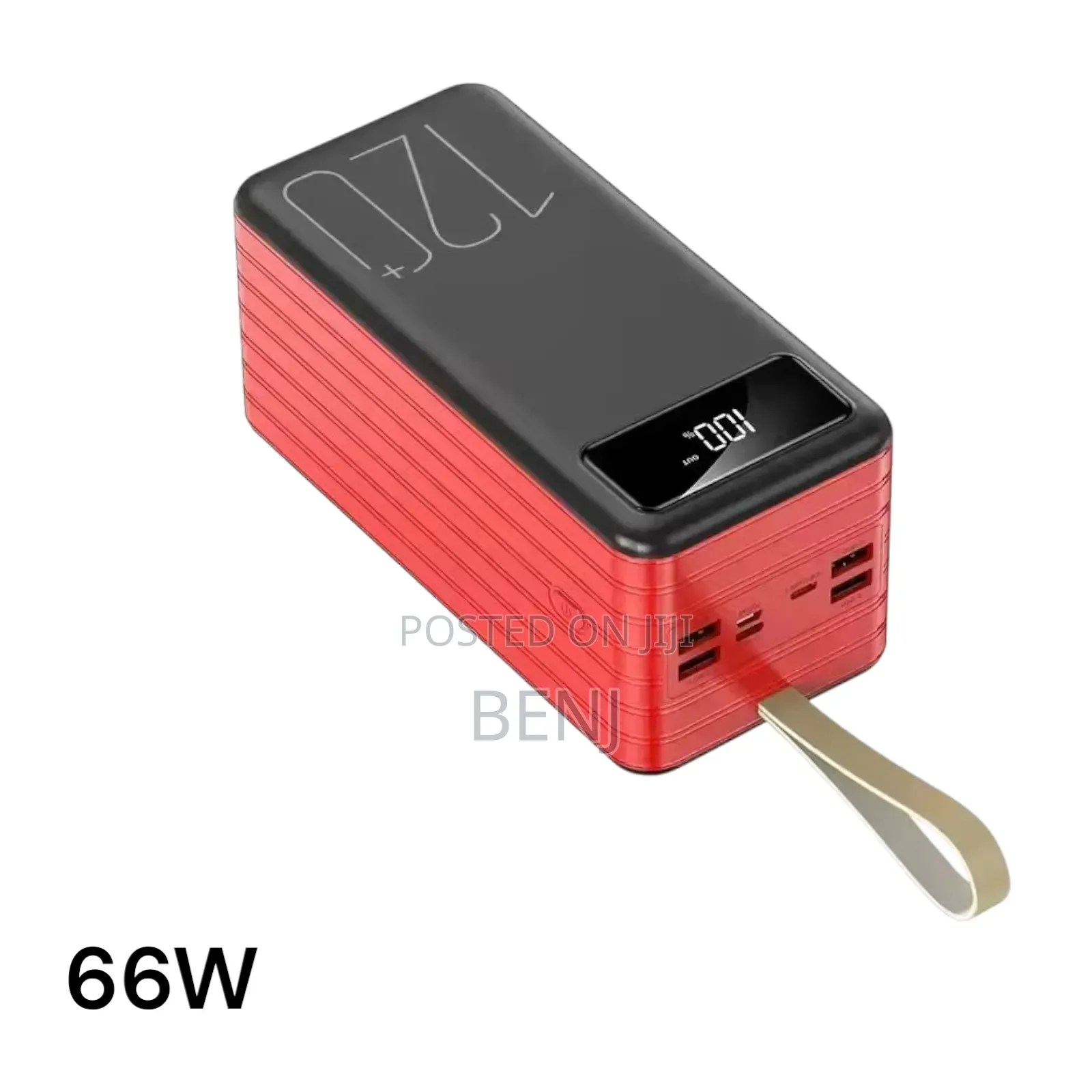 Mge 120,000mah 66w Fast Charging Powerbank | 8 Outlets
