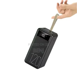 Mge 120,000mah 66w Fast Charging Powerbank | 8 Outlets