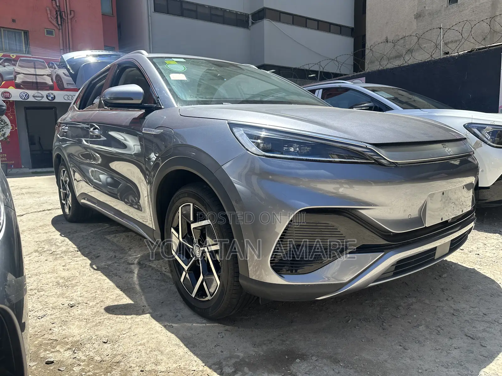 New BYD Yuan Up 2024 Gray