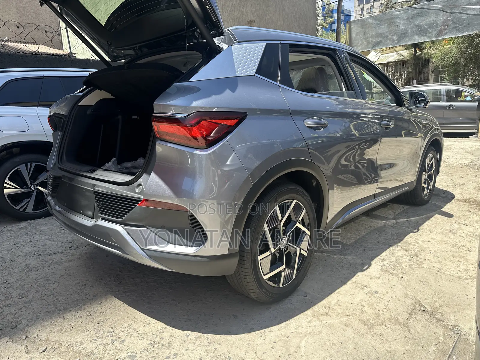 New BYD Yuan Up 2024 Gray