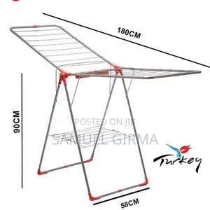 Clothes Drying Rack 2 Layers Steel Clothes Drying Rack