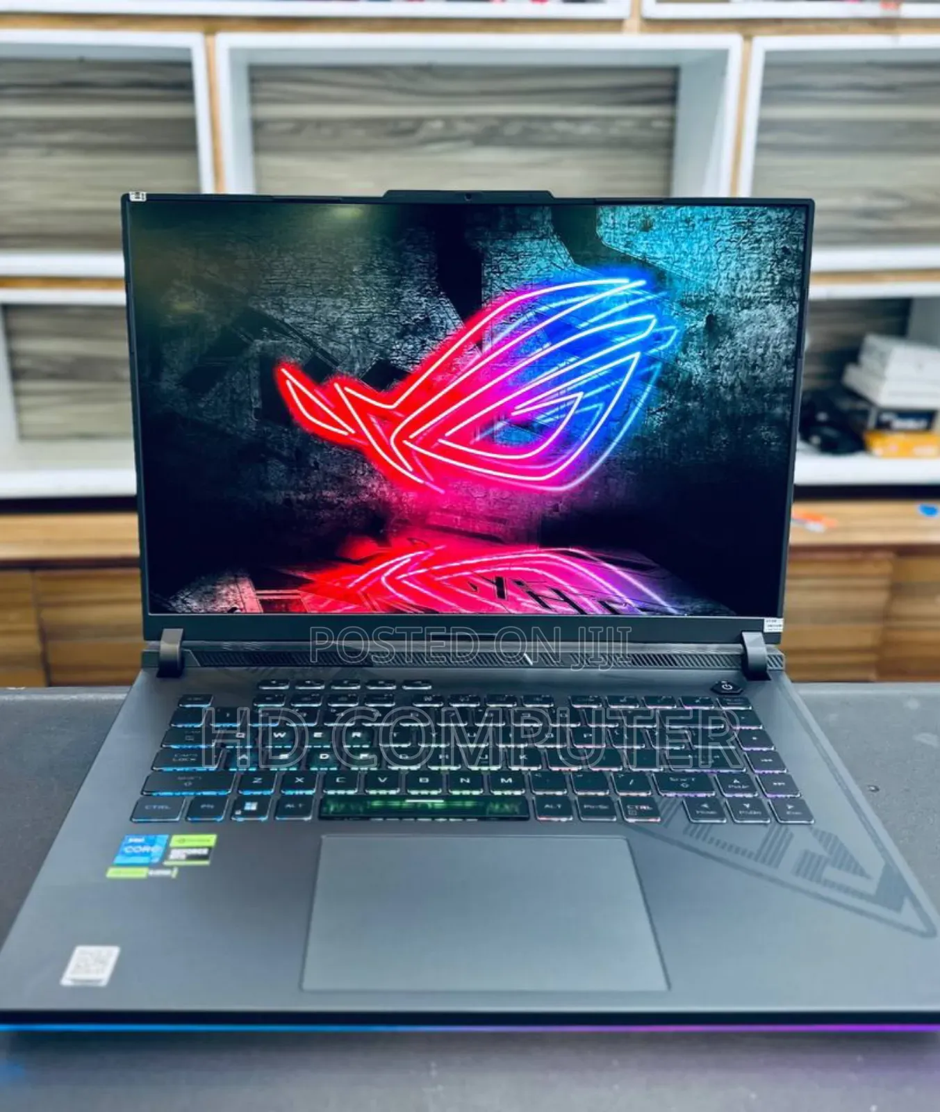 New Laptop Asus ROG Strix G16 G614 16GB Intel Core I7 SSD 1T