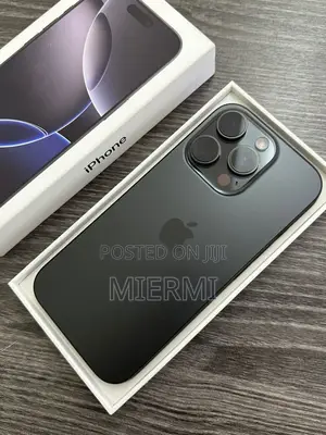 Photo - New Apple iPhone 16 Pro 512 GB Black