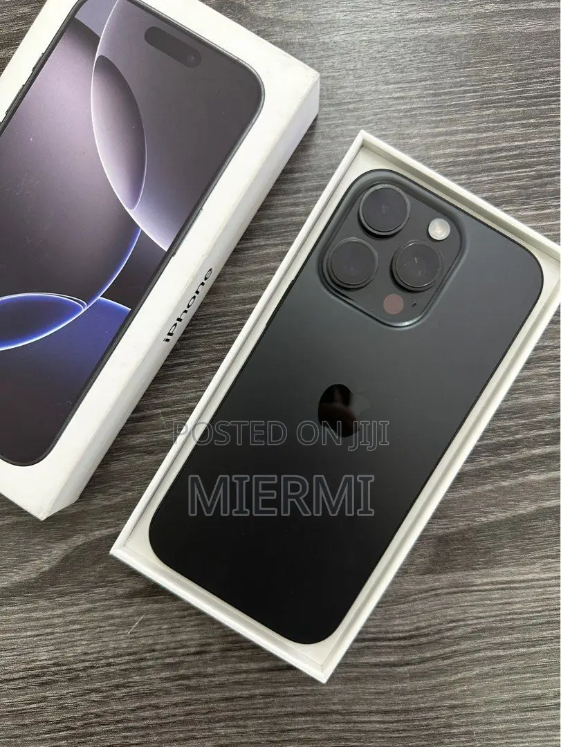 New Apple iPhone 16 Pro 512 GB Black